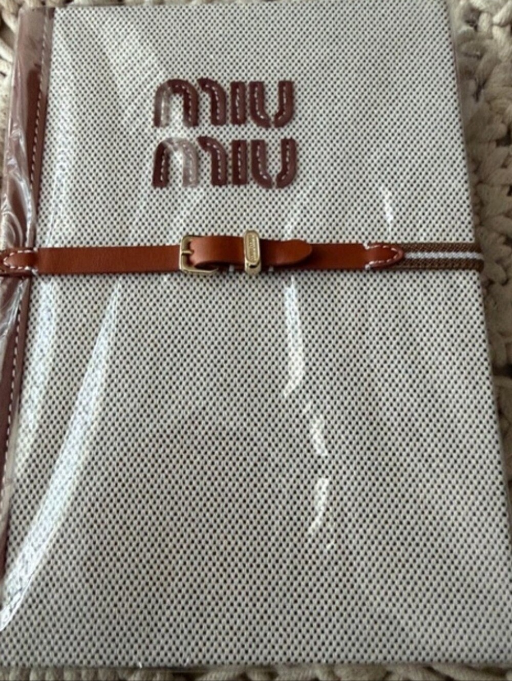 MIU MIU NOTEBOOK